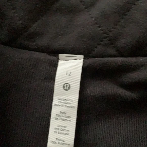 🖤LULULEMON QUILTED CALM JACKET/COAT-BLACK, 12🖤 - Picture 13 of 16